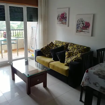 Acogedor Con Piscina Cerca De La Playa A Lanzada Appartamento *
